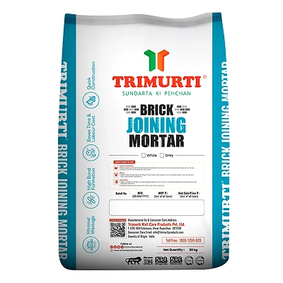 Trimurti Brick Joining Mortar-Trimurti 30 Kg Brick Joining Mortar (Grey- Red Bri-2