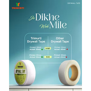 Trimurti Dry Wall Tape (50MM X 5M)