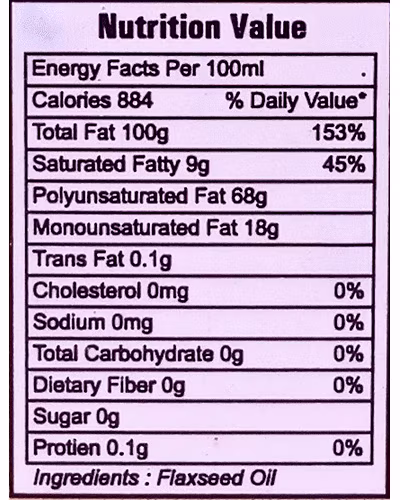 Organic Flaxseed Oil-2