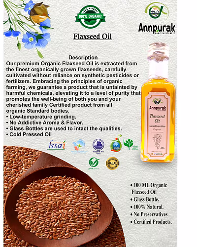Organic Flaxseed Oil-4