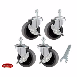 rackwell castor wheels