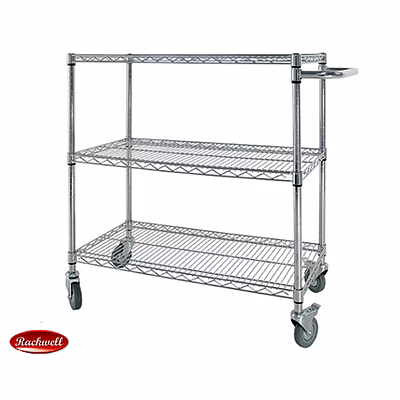 rackwell mobile cart shelving