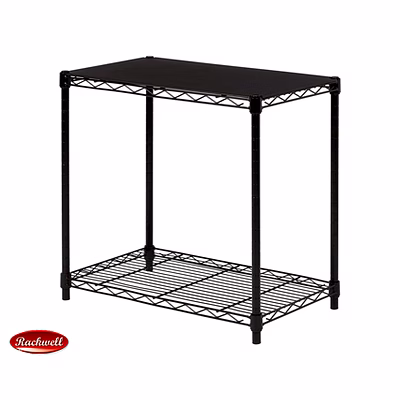 rackwell 2 layer wire shelving mild steel