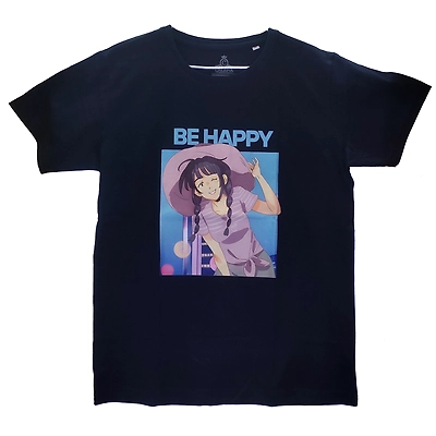 CALENA T-Shirt For Girls &amp; Women  Be Happy.-12377486
