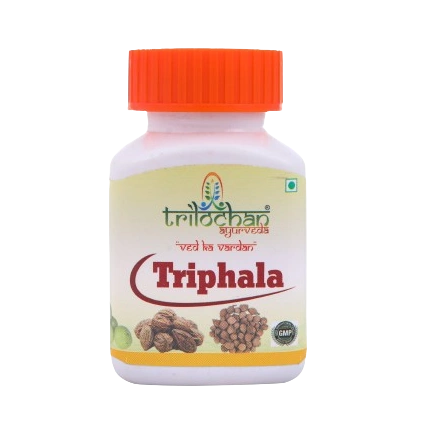 Triphala 60 Tab Holistic Relief for Appetite, Acidity, Inflammation, Anaemia, &amp; Constipation.-12354448