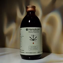 Hempbuti Hemp Seed Oil 250ml - Packed With Omega 3,6 & 9, Antioxidant | Natural Blood Thinner | Balance Lipid Profile | Good Cholesterol | Vit. B, C & D | Rich In Calcium, Magnesium & Iron