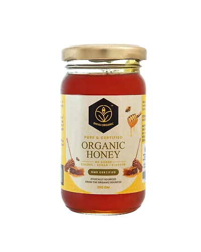 Shiva Organic Certified Organic Honey 250g-SOHORGI250G