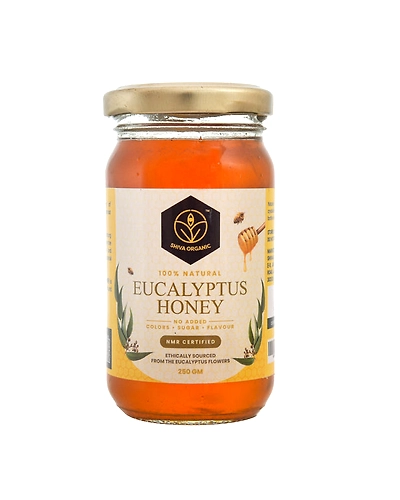 Shiva Organic Eucalyptus Honey 250g-SOHEUCI250G