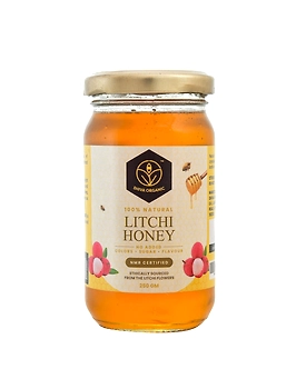 Shiva Organic Litchi Honey 250g