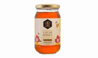 Shiva Organic Litchi Honey 500g