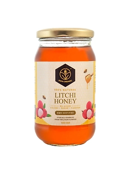 Shiva Organic Litchi Honey 500g