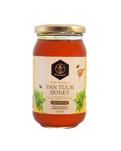 Shiva Organic Van Tulsi Honey 500g-SOHVNTUI500G