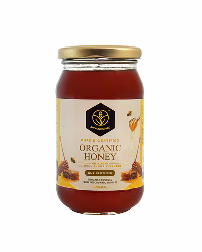 Shiva Organic Certified Organic Honey 500g-SOHORGI500G