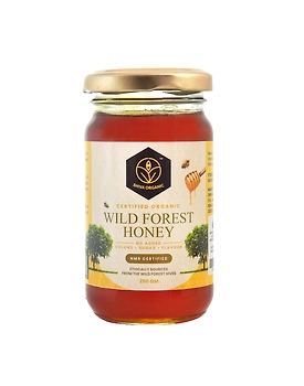 Shiva Organic Wild Forest Honey - Certified Organic 250g
