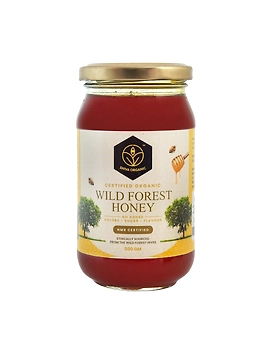 Shiva Organic Wild Forest Honey - Certified Organic 500g