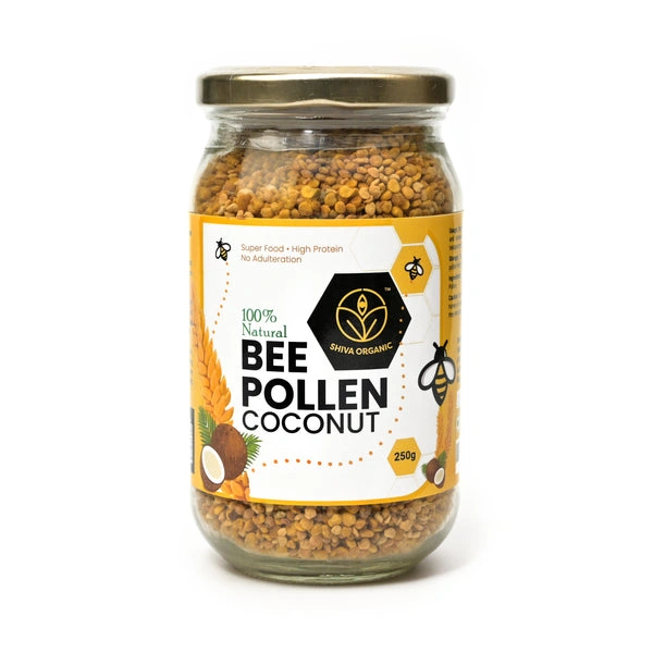 Shiva Organic Coconut Bee Pollen 250g-SOBPCOPO250G