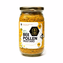 shiva organic mustard bee pollen 250g