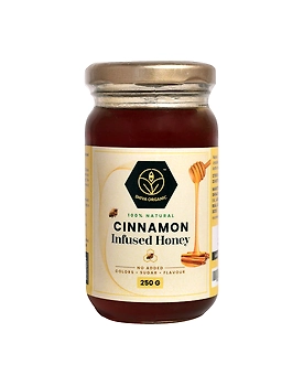 Shiva Organic Cinnamon Infused Honey 250g