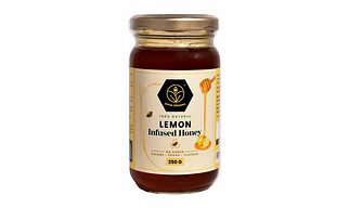 Shiva Organic Lemon Infused Honey 250g