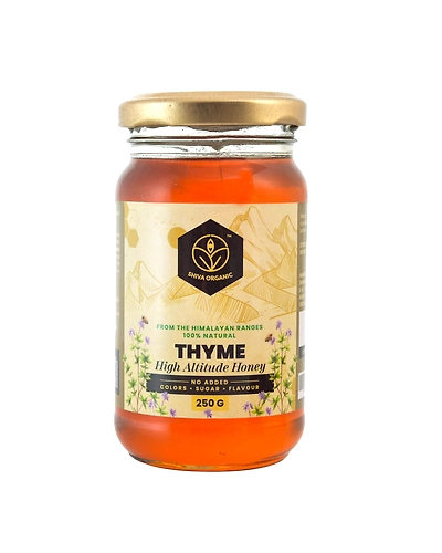 Shiva Organic Thyme High Altitude Honey 250g-SOHTHYM250G