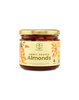 Shiva Organic Almonds Soaked in Organic Honey 400g