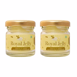 shiva organic royal jelly powder - freeze dry 10-hda:6% 20g