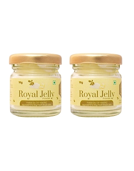 Shiva Organic Royal Jelly Powder - Freeze Dry 10-HDA:6% 20g