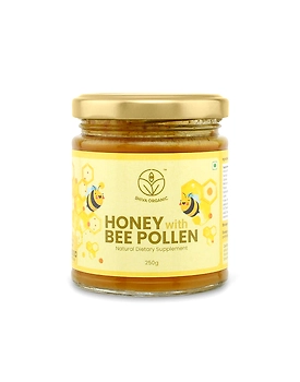 Shiva Organic Honey with Bee Pollen 250g