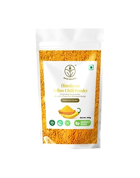 Shiva Organic Himalayan Organic Yellow Chilli Powder 300g