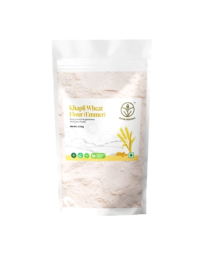 Shiva Organic Khapli Wheat Flour (Emmer) 4.5kg-SOPKHPLI4-5KG