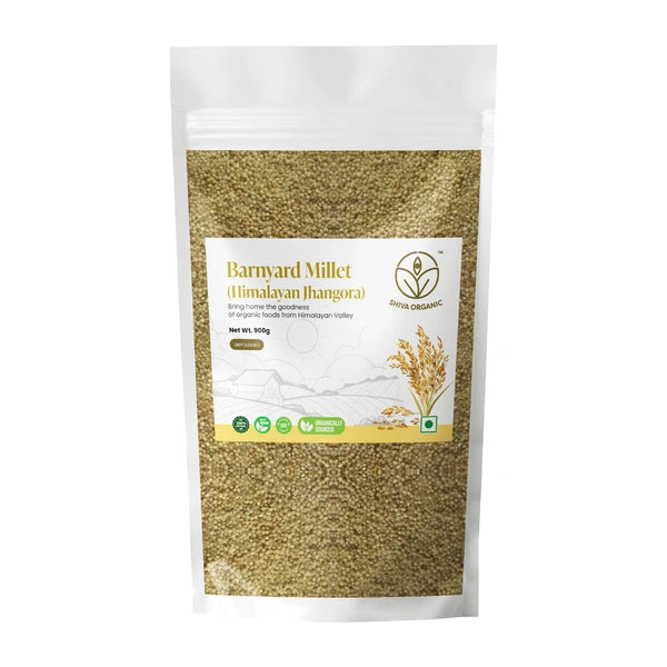 Shiva Organic Barnyard Millet - Himalayan Jhangora 900g-SOPBYMLT900G