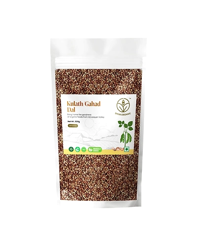 Shiva Organic Kulath/Gahad Dal 900g - Kulthi / Horsegram - Himalayan-SOPUGHD900G