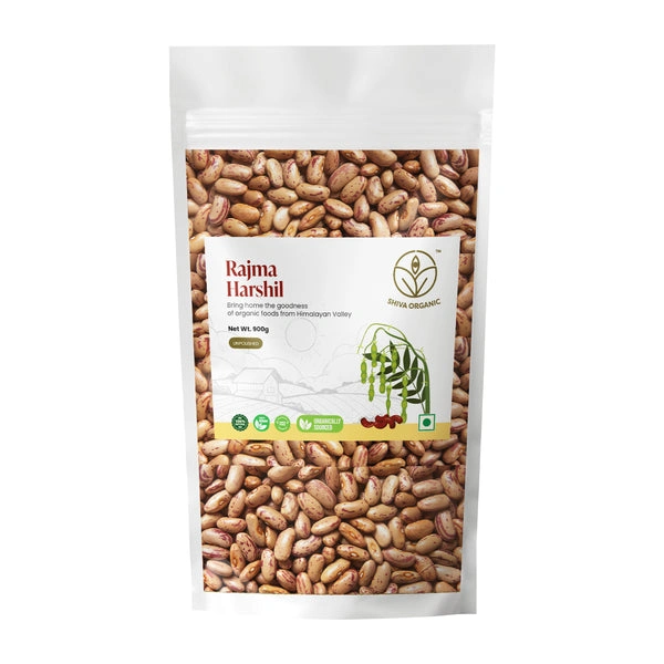 Shiva Organic Rajma Harshil - Himalayan 900g-SOPURJHR900G