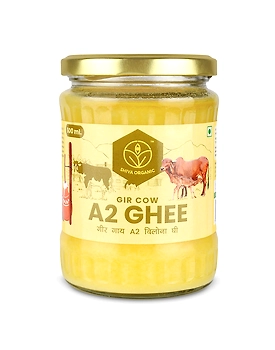 Shiva Organic A2 Gir Cow Desi Ghee | Bilona Ghee 500ml