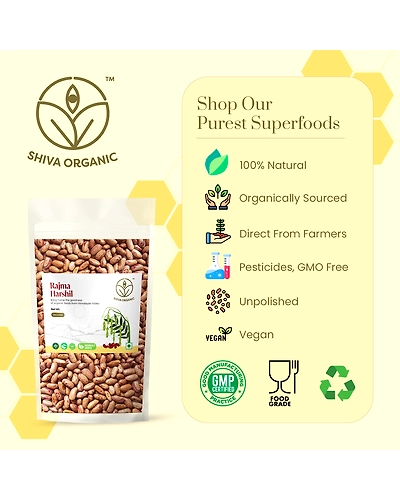 Shiva Organic Rajma Harshil - Himalayan 900g-4