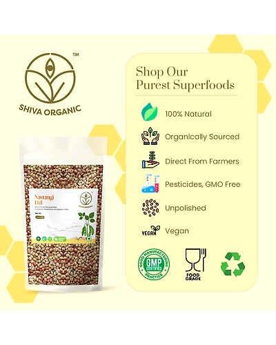 Shiva Organic Navrangi / Mix Dal - Himalayan 900g-3