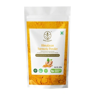 Shiva Organic Himalayan Turmeric Powder | Organic Haldi 400g
