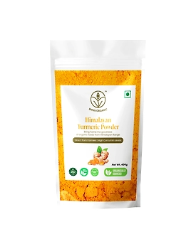 Shiva Organic Himalayan Turmeric Powder | Organic Haldi 400g