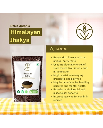 Shiva Organic Himalayan Jakhya | Wild Mustard 400g-3