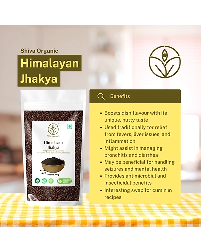Shiva Organic Himalayan Jakhya | Wild Mustard 100g-3