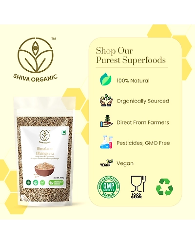 Shiva Organic Himalayan Bhangjeera | Perilla Seeds 350g-2