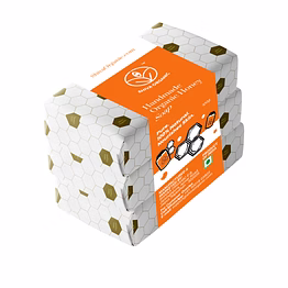shiva organic handmade honey milk soap set of 3
