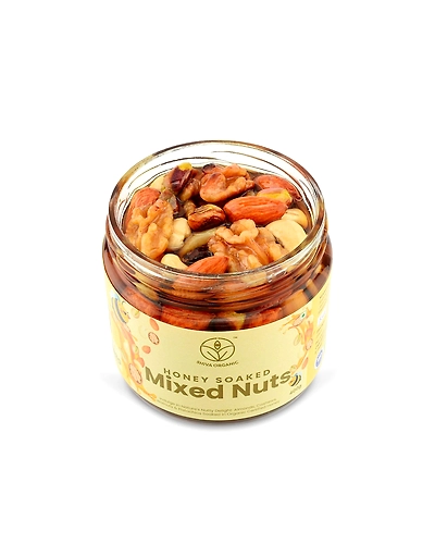 Shiva Organic Mixed Nuts Soaked in Organic Honey 400g-1