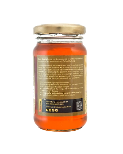 Shiva Organic Thyme High Altitude Honey 250g-2