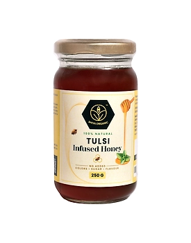 Shiva Organic Tulsi Infused Honey 250g