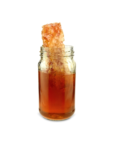 Shiva Organic Chunk Honey - Honey with Honey Comb 250g-SOHFCH250G