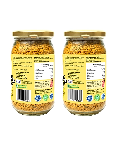 Shiva Organic Mustard Bee Pollen 500g-1