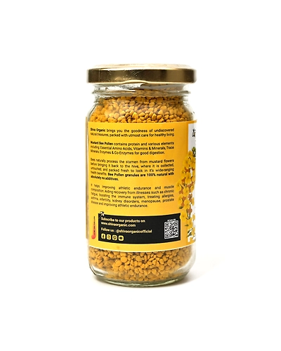 Shiva Organic Mustard Bee Pollen 125g-2
