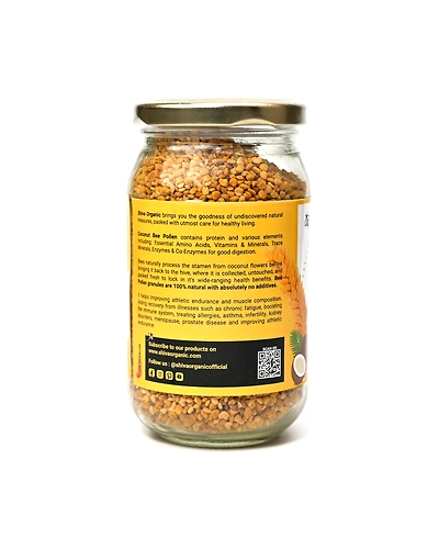 Shiva Organic Coconut Bee Pollen 125g-2