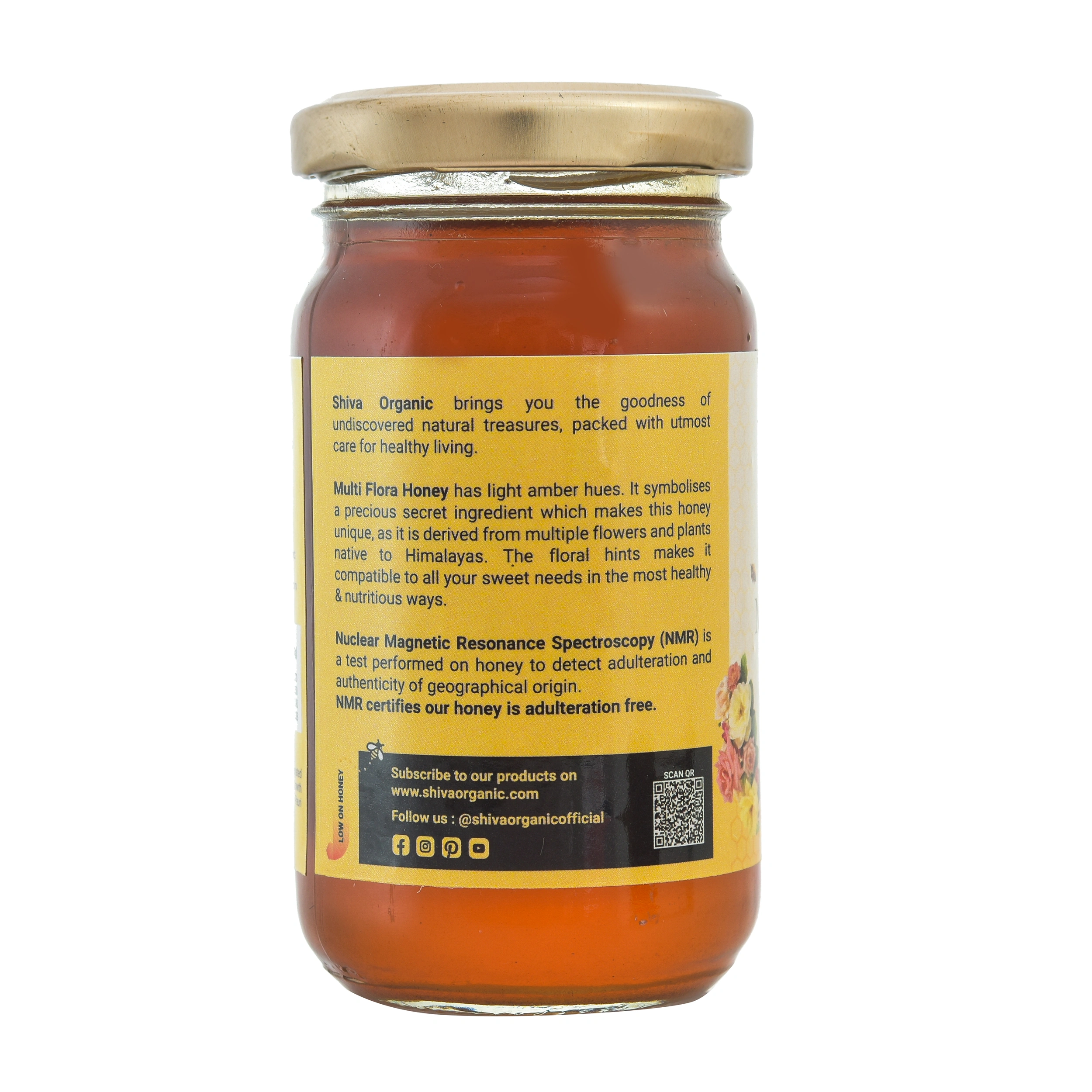 Shiva Organic Multi Flora Honey - Certified Organic 250g-2